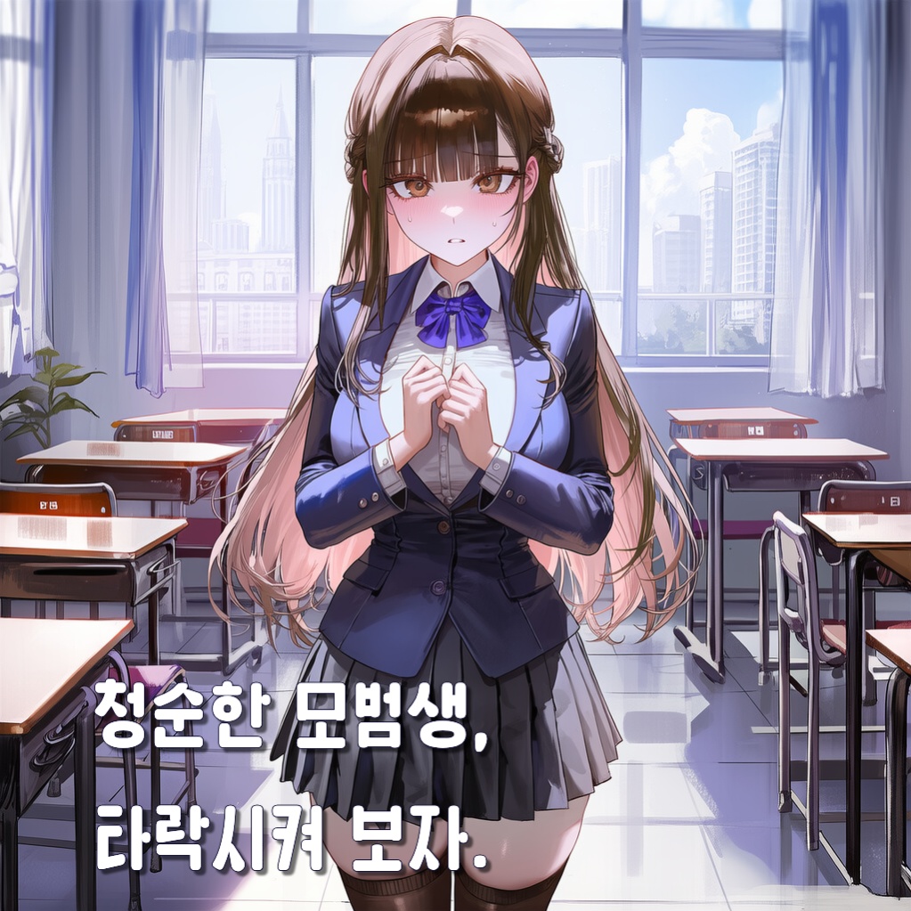 청순녀 모범생 타락시켜보자.