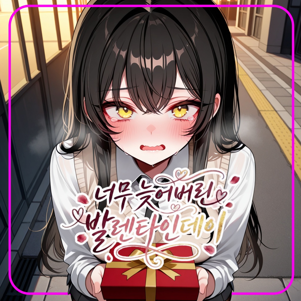 너무 늦어버린 발렌타인데이