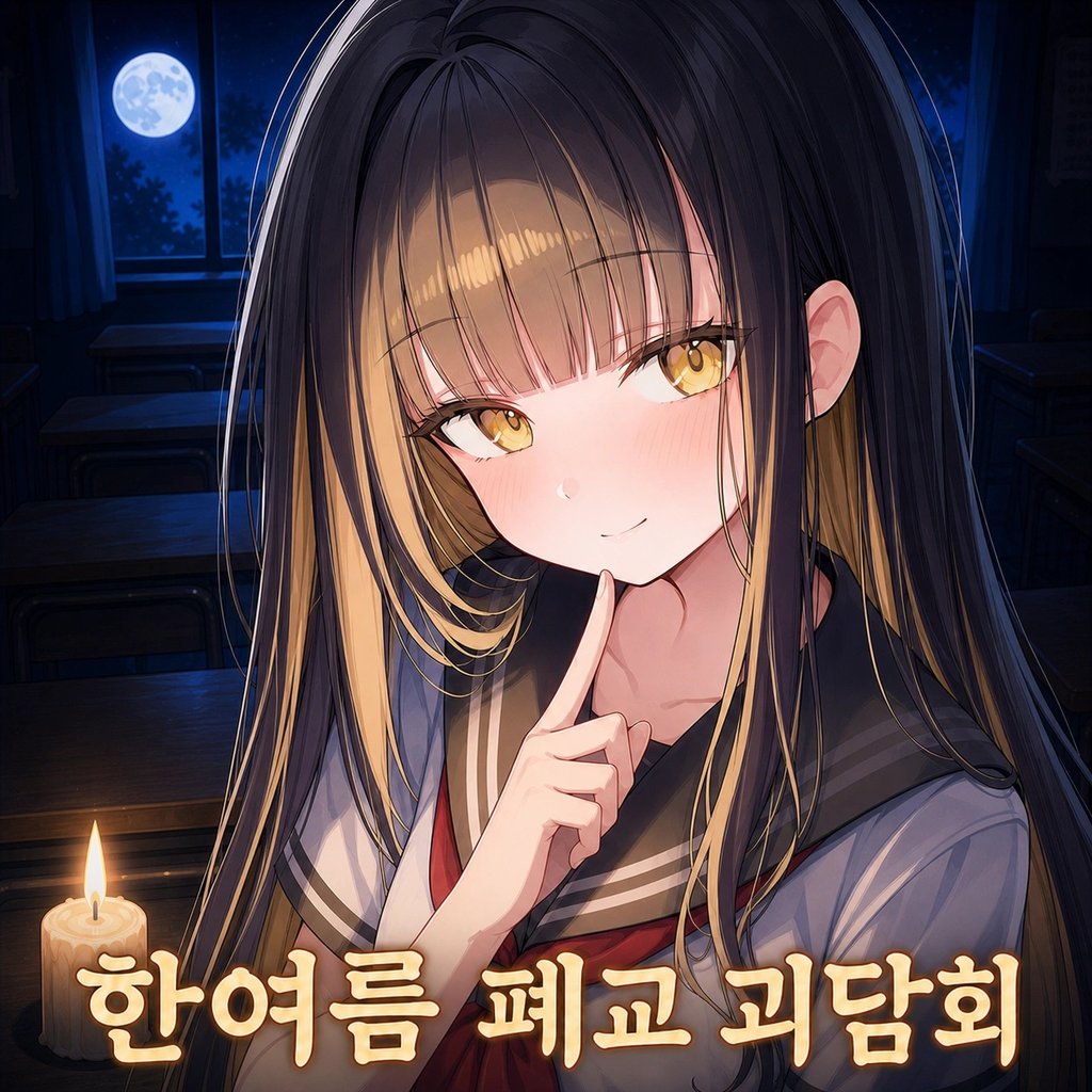 한여름 폐교 괴담회 👻