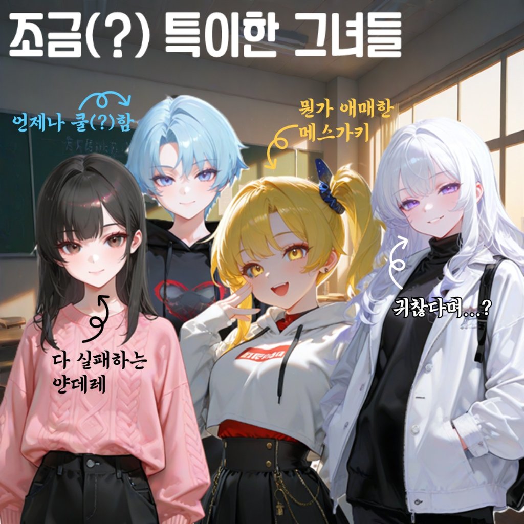 조금(?) 특이한 그녀들