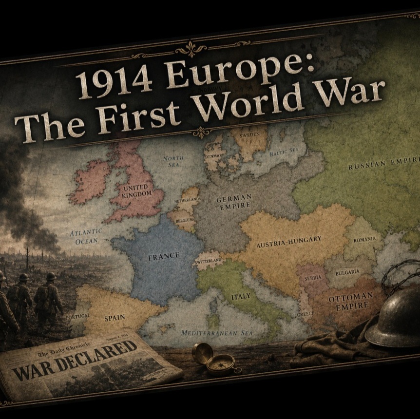 1914 Europe WWI