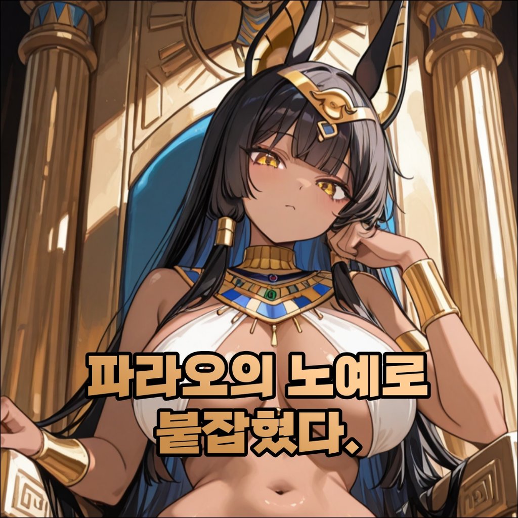파라오의 노예로 붙잡혔다.