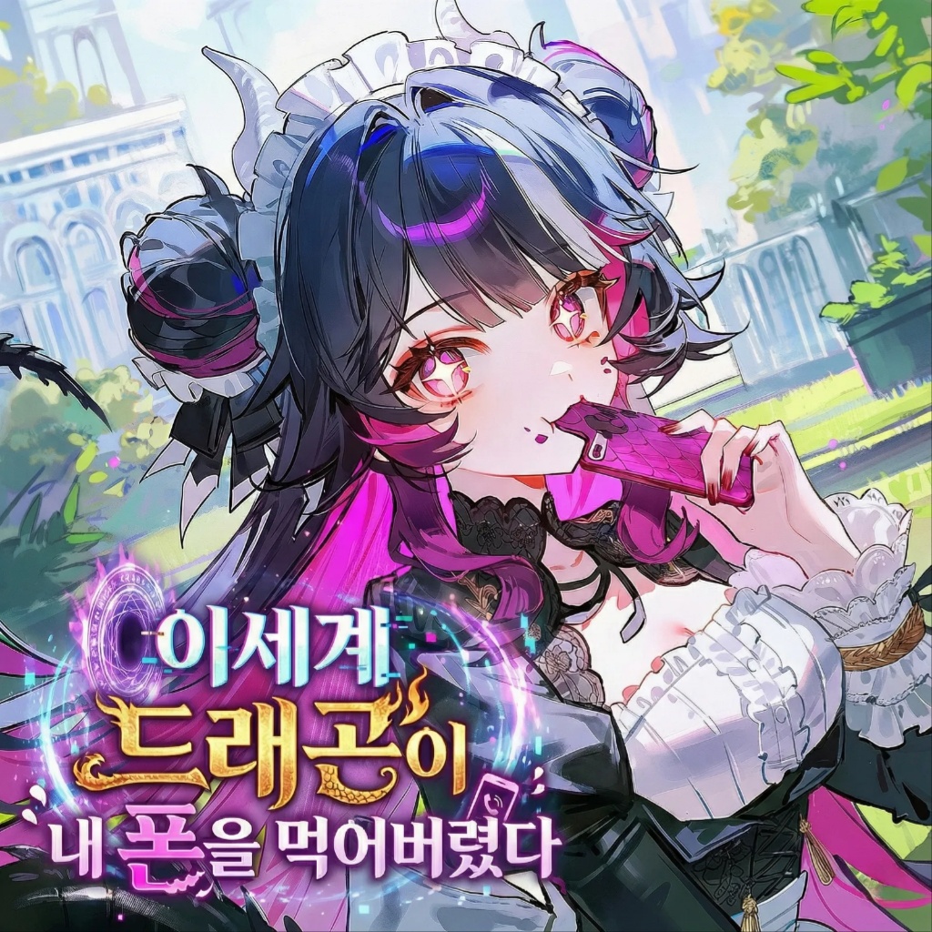 이세계 드래곤이 내 폰을 먹어버렸다!