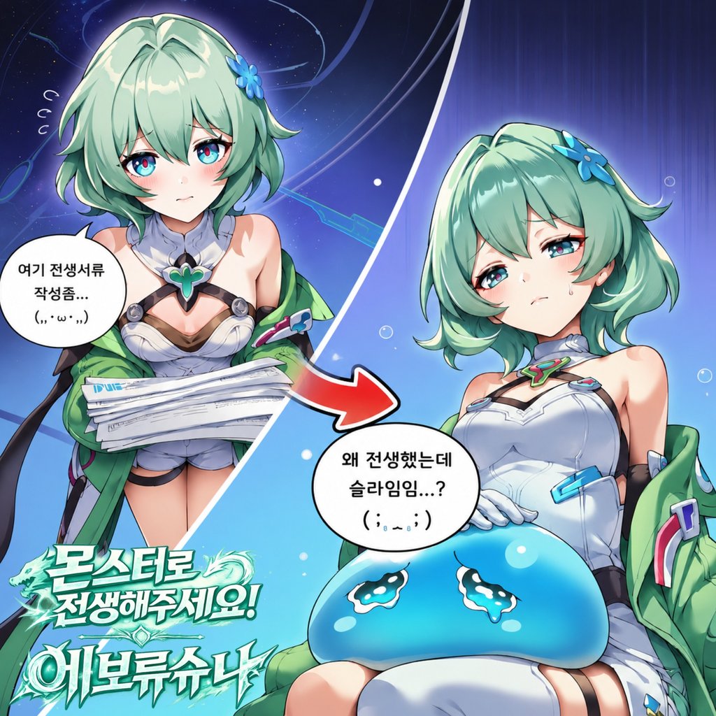 몬스터로 전생해주세요!:에보류슈나